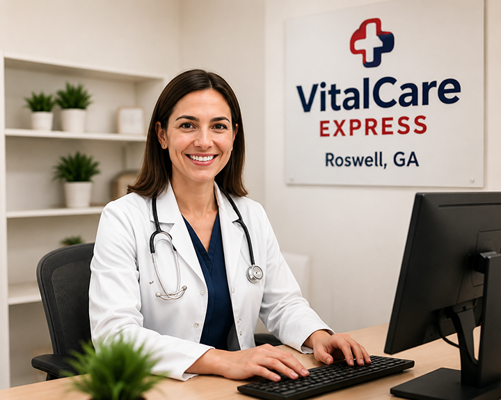 Immigration physical exam in Roswell GA at VitalCare Express